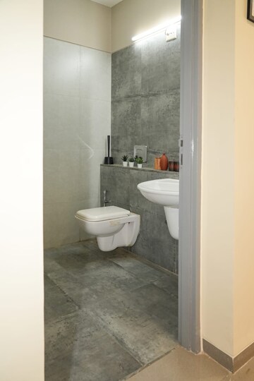 Bathroom in 4 BHK Apartment at Shela – for Rent