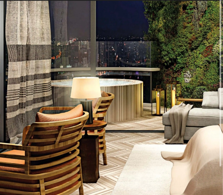 Balcony, omkar-1973 3 Bedroom 2653 Sq.Ft. Apartment In Century Bazar Mumbai 9091698