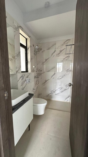 Bathroom in 2 BHK Apartment at Raymond Ten X Vibes, J K Gram – for Rent