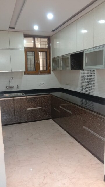 Kitchen in 3 BHK Builder Floor at E Block Shastri Nagar – for Sale