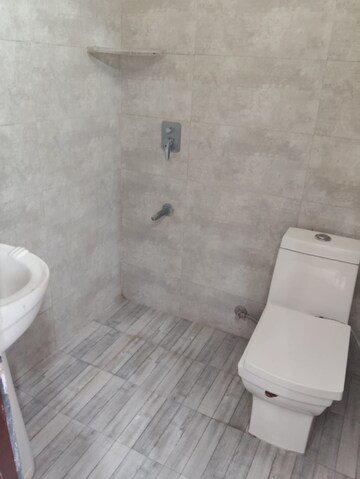 Bathroom in 3 BHK Apartment at Dhakoli – for Rent