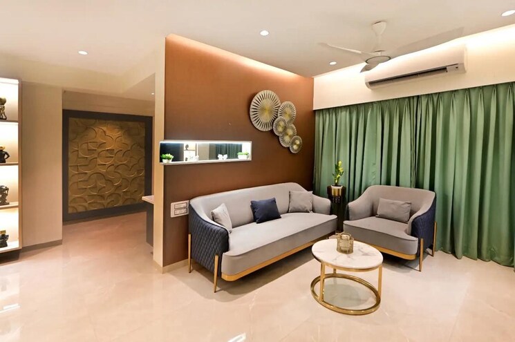Living Room, acme-avenue 3 Bedroom 1056 Sq.Ft. Apartment In Kandivali West Mumbai 9091765