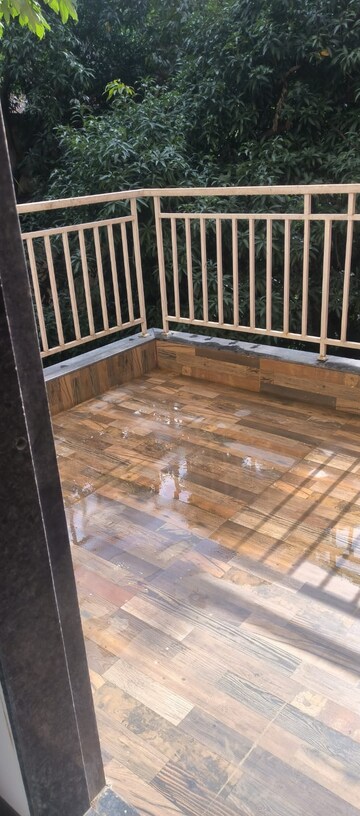 Balcony in 1 RK Apartment at Viraj Sequoia, Aundh – for Rent