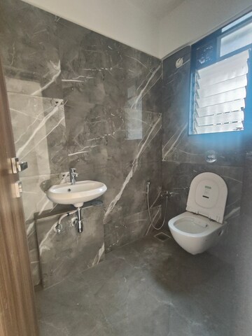 Bathroom in 2 BHK Apartment at Dinaco Darshan CHS, Dahisar West – for Rent