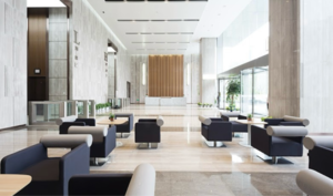 Team Area in 4 BHK Apartment at Ajmera Prive, Juhu – for Sale