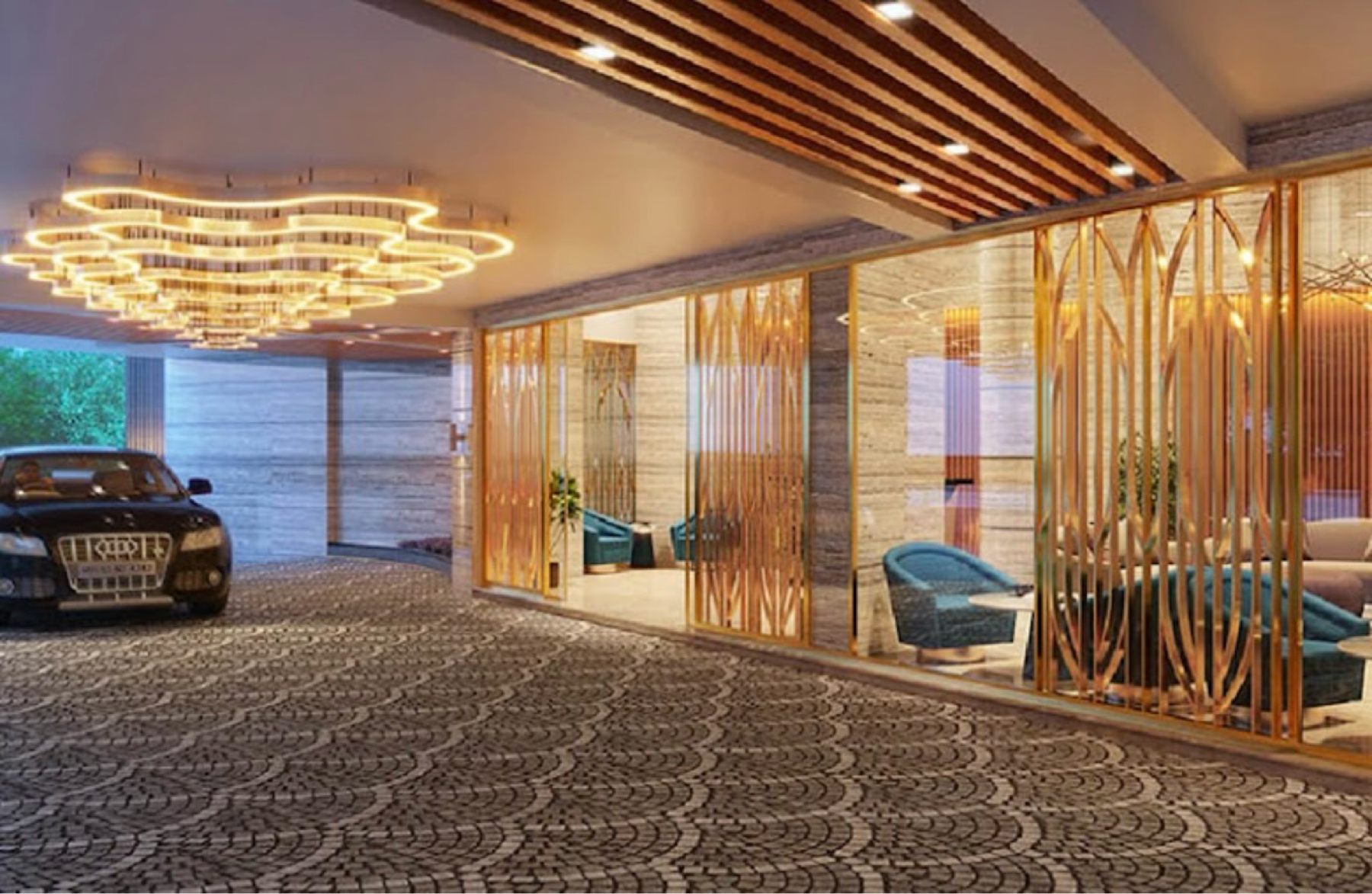 4 BHK 1734 Sq.Ft. Apartment in Ajmera Prive