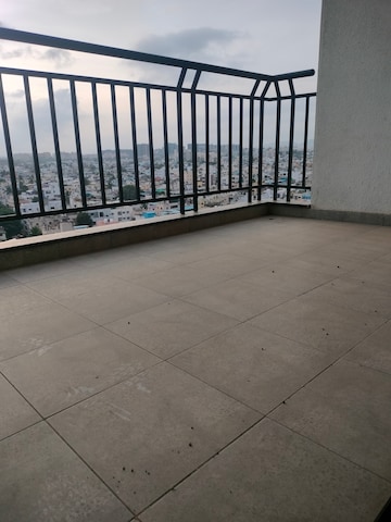 Balcony in 3 BHK Apartment at Krishna Lotus Court, Kharadi – for Rent