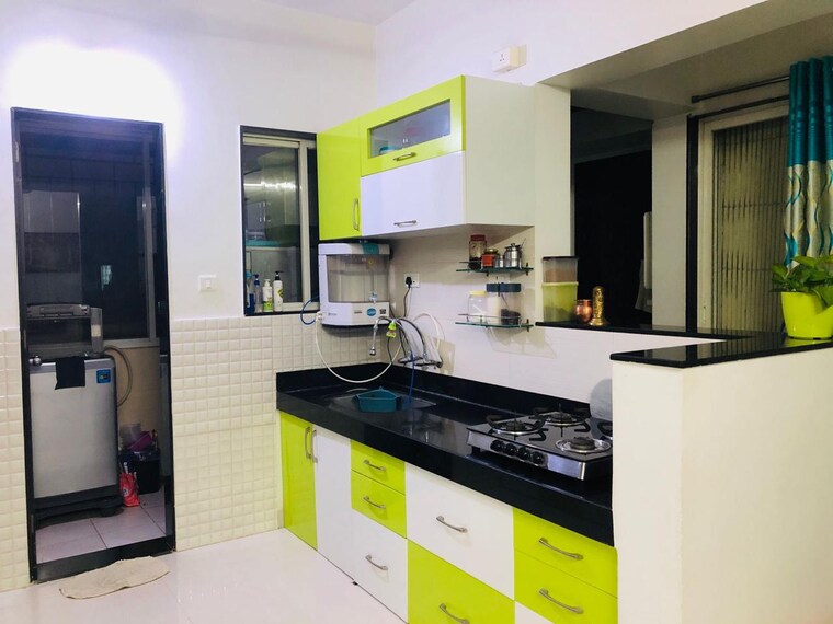 Kitchen, bhujbal-vatika-homes 2 Bedroom 907 Sq.Ft. Apartment In Balewadi Pune 9091967