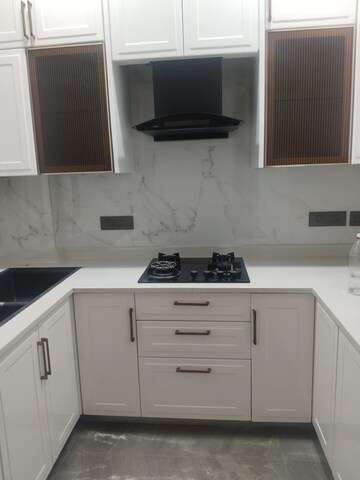 Kitchen in 3 BHK Apartment at RWA Chittaranjan Park Block R, Chittaranjan Park – for Sale