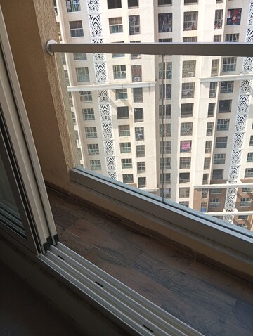 Balcony in 2 BHK Apartment at Dosti West County, Balkum Pada – for Rent