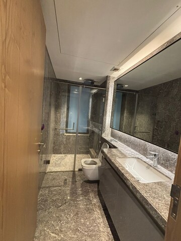 Building Lobby in 4 BHK Apartment at Rustomjee Elements, Andheri West – for Rent