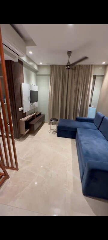 Living Room in 1 BHK Apartment at Hiranandani Regent Hill, Powai – for Rent