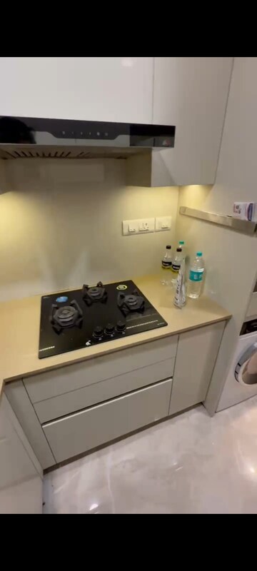 Kitchen in 1 BHK Apartment at Hiranandani Regent Hill, Powai – for Rent