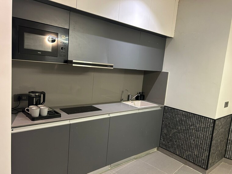 Kitchen, paramount-golf-forest-studio-apartments-phase-2- Studio 435 Sq.Ft. Apartment In Zeta I Greater Noida Greater Noida 9092049