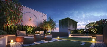 Terrace in 3 BHK Apartment at Lake Town – for Sale