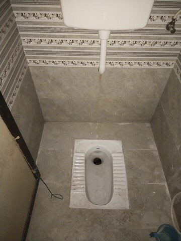 Bathroom in 1 BHK Apartment at Chaitanya Galaxy, Karanjade – for Rent