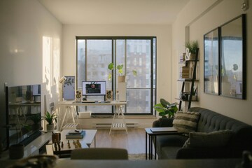 Living Room in 3.5 BHK Apartment at Raghunathpur – for Sale