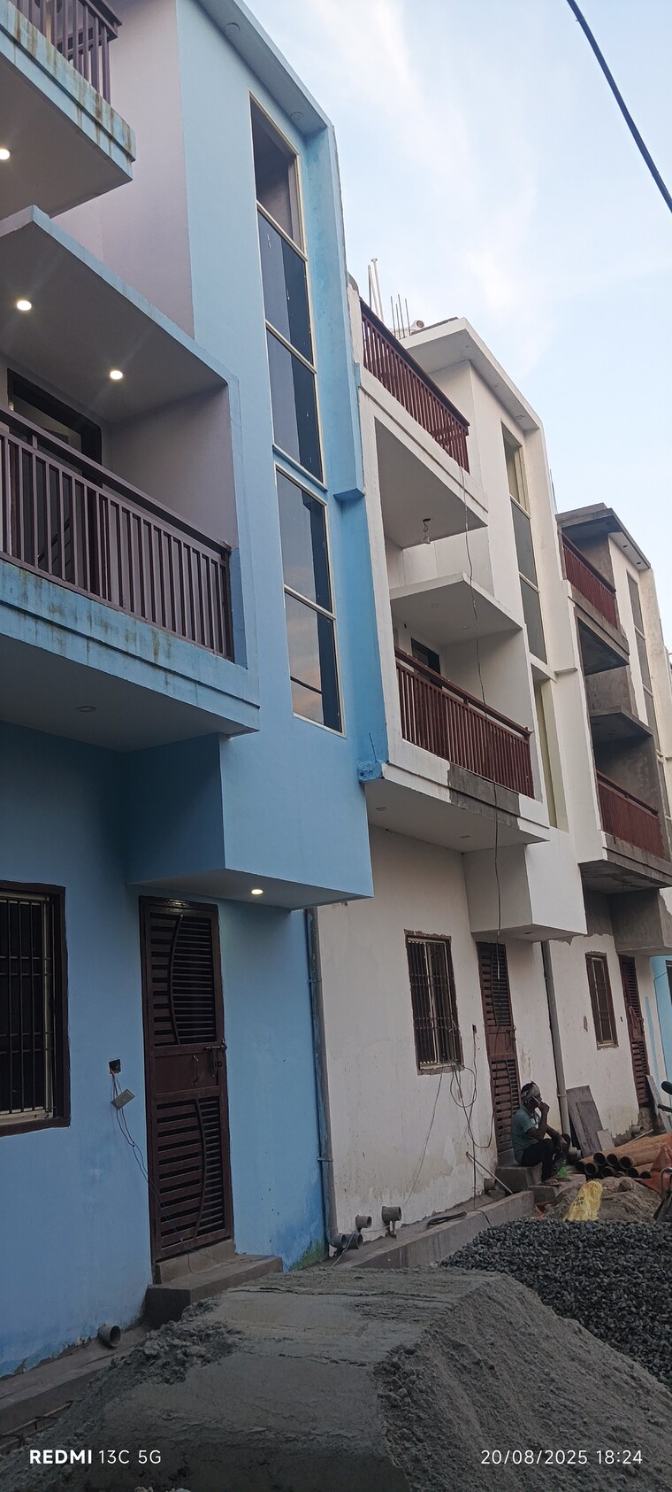 Exterior View, a-v-vihaan-galaxy 3 Bedroom 50 Sq.Yd. Villa In Kulesara Greater Noida 9092154