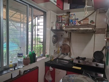Kitchen in 1 BHK Apartment at Ek Siddhi CHS Kolbad Road, Khopat – for Rent
