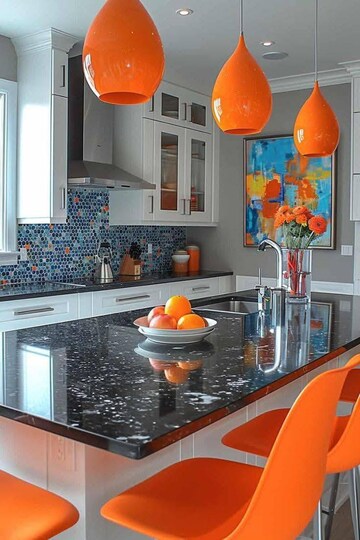 Kitchen in 4 BHK Apartment at Lanco Hills Apartments, Manikonda – for Sale