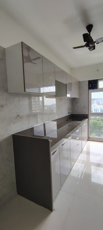 Kitchen in 2 BHK Apartment at Moreshwar 19 East, Nerul – for Rent