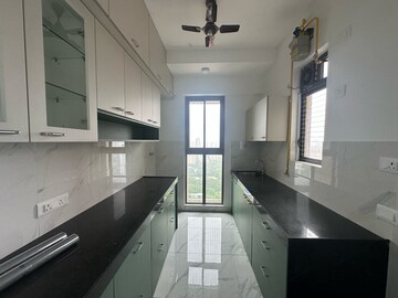 Kitchen in 1 BHK Apartment at Raymond Realty Phase II, Swastik Garden – for Rent