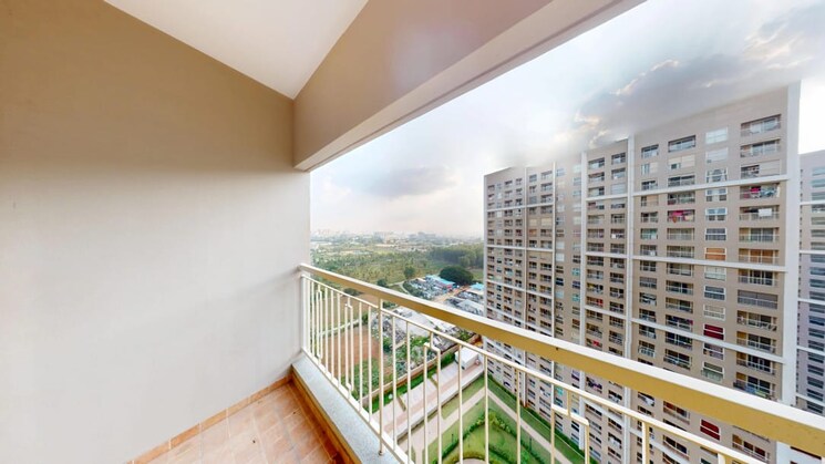 Balcony, sobha-dream-gardens 2 Bedroom 1004 Sq.Ft. Apartment In Thanisandra Main Road Bangalore 9092285