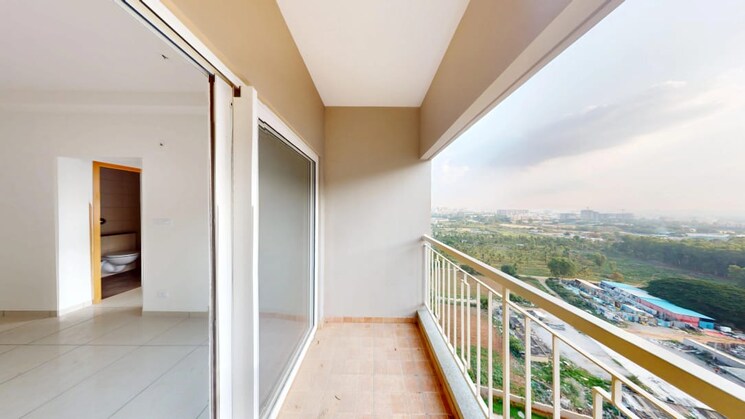 Balcony, sobha-dream-gardens 2 Bedroom 1004 Sq.Ft. Apartment In Thanisandra Main Road Bangalore 9092285