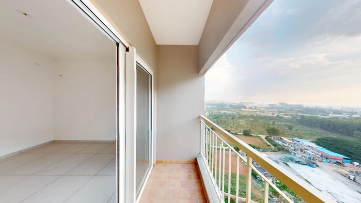Balcony, sobha-dream-gardens 2 Bedroom 1004 Sq.Ft. Apartment In Thanisandra Main Road Bangalore 9092285