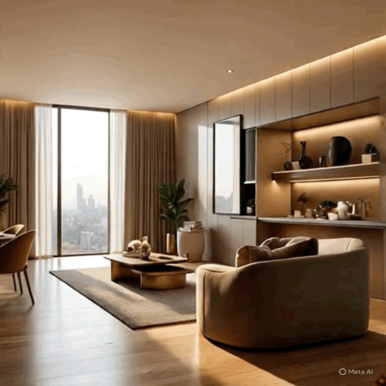 Living Room, azeagaia-botanica 5 Bedroom 5200 Sq.Ft. Penthouse In Vrindavan Yojna Lucknow 9092346