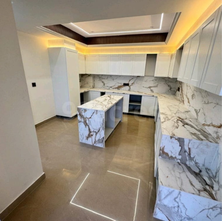 Kitchen, azeagaia-botanica 5 Bedroom 5200 Sq.Ft. Penthouse In Vrindavan Yojna Lucknow 9092346