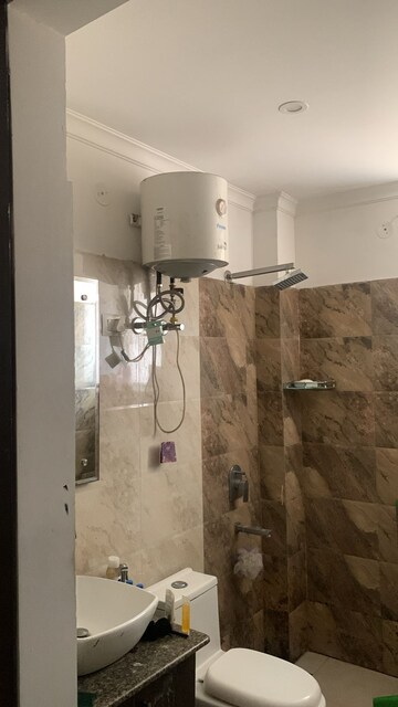 Bathroom in 2 BHK Builder Floor at Gail CGHS, Sector 56 – for Rent