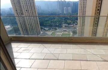 Balcony in 3.5 BHK Apartment at One Hiranandani Park, Ghodbunder Road – for Sale