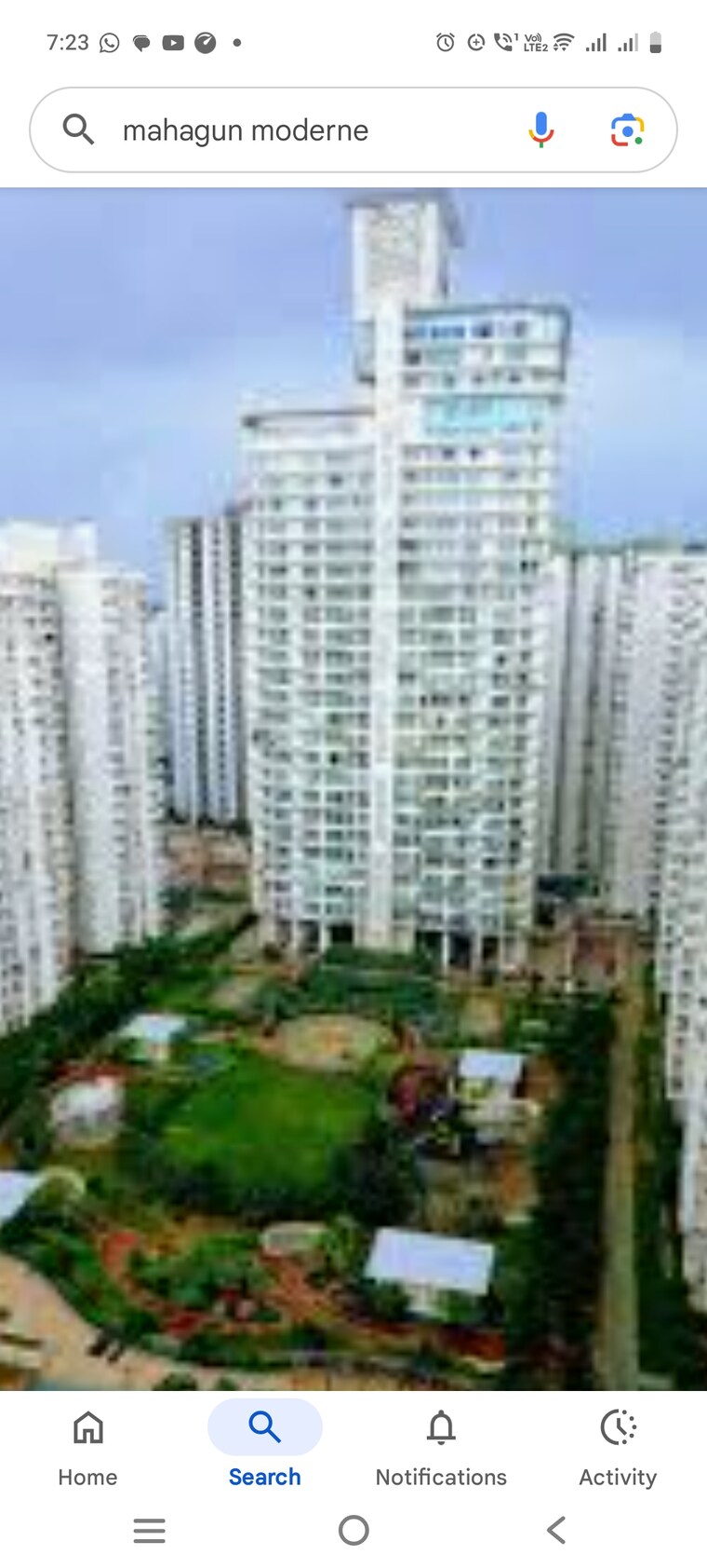 Exterior View, mahagun-moderne 4 Bedroom 2250 Sq.Ft. Apartment In Sector 78 Noida 9092395