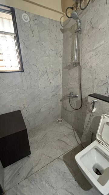 Bathroom in 3 BHK Apartment at Welworth Tinseltown, Bavdhan – for Rent