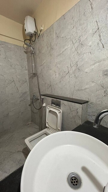 Bathroom in 3 BHK Apartment at Welworth Tinseltown, Bavdhan – for Rent
