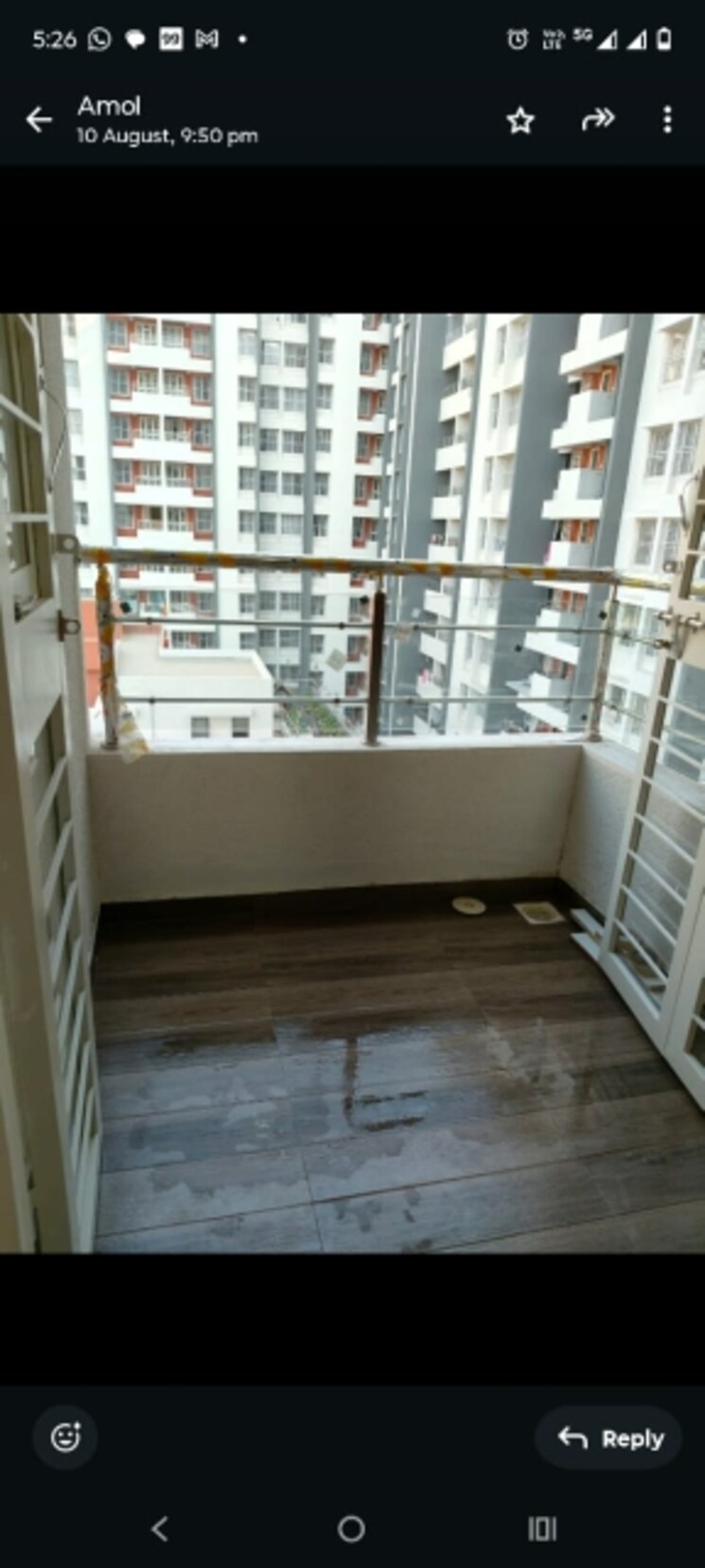Balcony, wadhwani-om-mangalam-chaitanya 2 Bedroom 673 Sq.Ft. Apartment In Ravet Pune 9092423