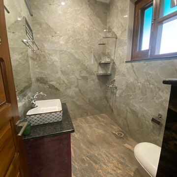 Bathroom in 3 BHK Apartment at Sector 18 – for Rent