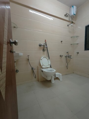Attached Bathroom in 2 BHK Apartment at Yash Vivek CHS, Panch Pakhadi – for Rent