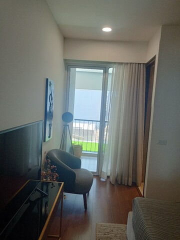 Living Room in 3 BHK Apartment at Godrej Woods, Sector 43 – for Sale