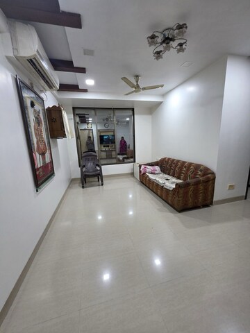 Living Room in 1 BHK Apartment at RNA Regency Park, Kandivali West – for Sale