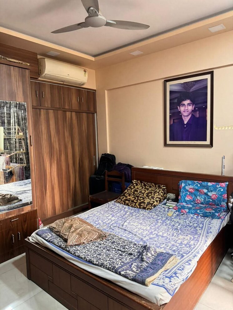 Bedroom, ashar-sapphire 2 Bedroom 900 Sq.Ft. Apartment In Kapur Bawdi Thane 9092478
