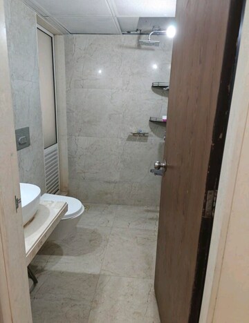 Bathroom in 2 BHK Apartment at Dosti West County, Balkum Pada – for Rent
