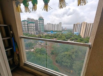 Balcony in 2 BHK Apartment at Dosti West County, Balkum Pada – for Rent