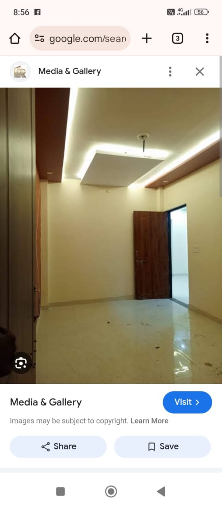 Room, vj-dh-3 2.5 Bedroom 760 Sq.Ft. Independent House In Kursi Road Lucknow 9092564