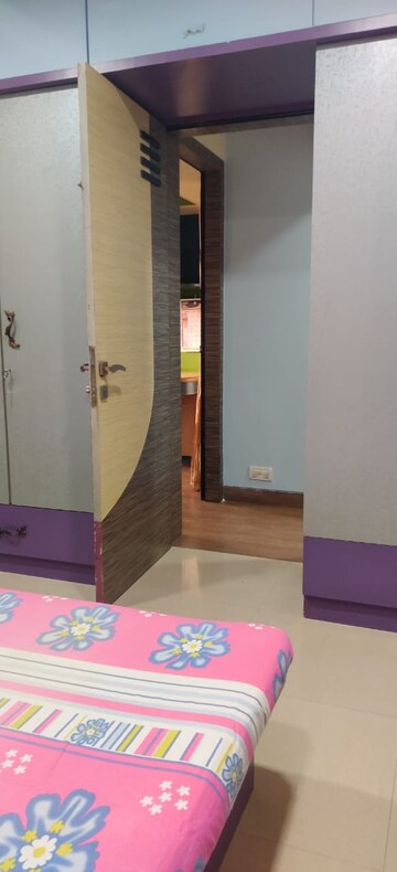 Bedroom in 2 BHK Apartment at Agarwal Trinity Tower II, Malad West – for Rent