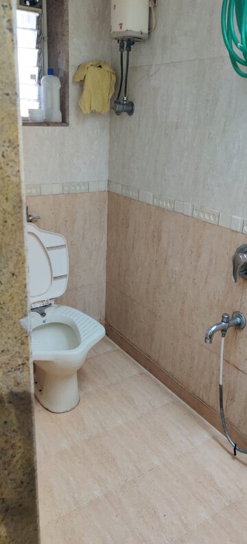 Bathroom in 2 BHK Apartment at Agarwal Trinity Tower II, Malad West – for Rent