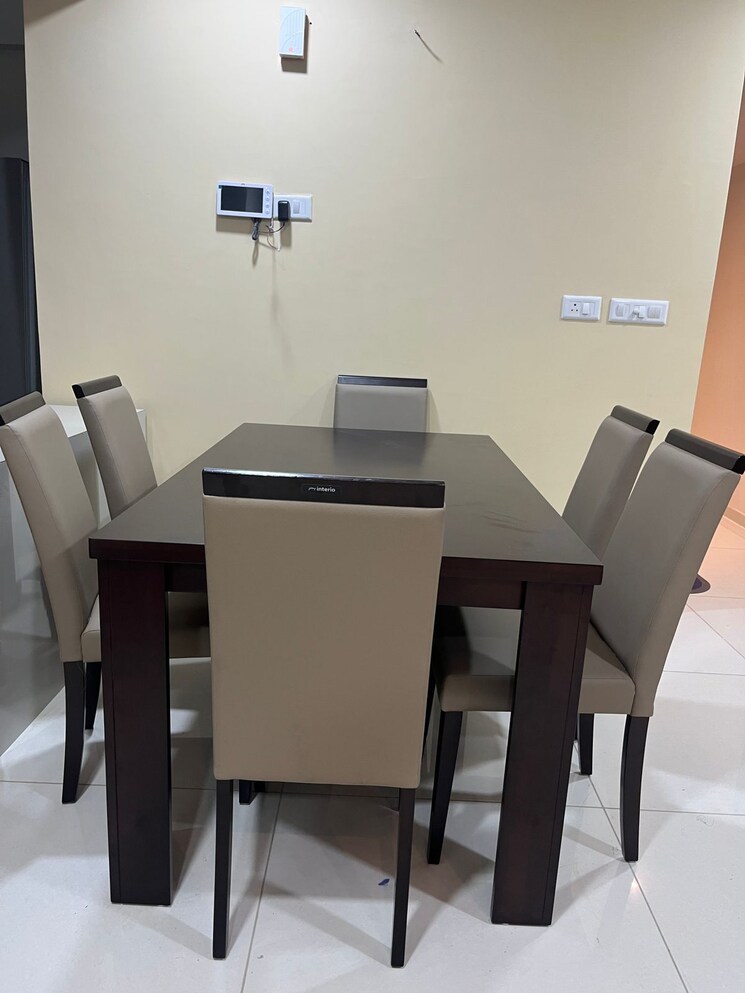 Dining area, shantigram 3 Bedroom 1800 Sq.Ft. Apartment In Shantigram Ahmedabad 9092741