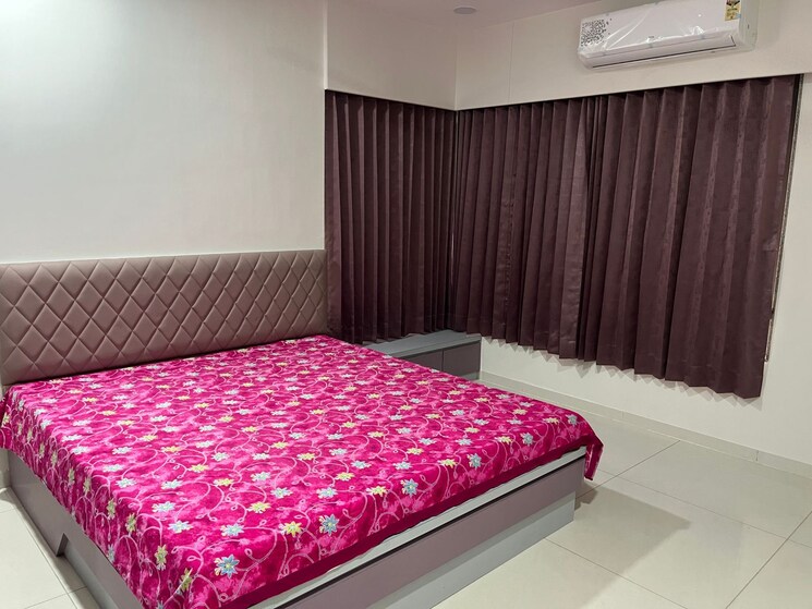 Bedroom, shantigram 3 Bedroom 1800 Sq.Ft. Apartment In Shantigram Ahmedabad 9092741
