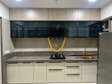 Kitchen in 3 BHK Apartment at Shantigram – for Rent